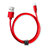 Chargeur Cable Data Synchro Cable L14 pour Apple iPhone 12 Max Noir Petit