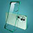 Coque Antichocs Rigide Sans Cadre Transparente Crystal Etui Housse H01 pour Oppo Reno11 Pro 5G Vert Petit