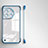 Coque Antichocs Rigide Sans Cadre Transparente Crystal Etui Housse pour OnePlus Ace 2 5G Bleu