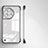Coque Antichocs Rigide Sans Cadre Transparente Crystal Etui Housse pour OnePlus Ace 2 5G Noir