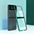 Coque Antichocs Rigide Transparente Crystal Etui Housse H01 pour Samsung Galaxy Z Flip3 5G Petit