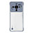 Coque Antichocs Rigide Transparente Crystal Etui Housse H01 pour Xiaomi Mi 12S Ultra 5G Bleu