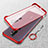 Coque Antichocs Rigide Transparente Crystal Etui Housse H02 pour Oppo A11 Rouge