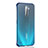 Coque Antichocs Rigide Transparente Crystal Etui Housse H02 pour Realme X2 Pro Bleu