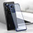 Coque Antichocs Rigide Transparente Crystal Etui Housse H03 pour Xiaomi Mi 12 Pro 5G Bleu
