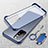 Coque Antichocs Rigide Transparente Crystal Etui Housse H03 pour Xiaomi Redmi Note 11 5G Bleu
