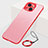 Coque Antichocs Rigide Transparente Crystal Etui Housse H07 pour Apple iPhone 14 Rouge