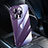 Coque Antichocs Rigide Transparente Crystal Etui Housse QC1 pour Apple iPhone 12 Pro Violet