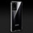 Coque Antichocs Rigide Transparente Crystal Etui Housse S01 pour Samsung Galaxy S20 Ultra Noir
