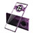 Coque Antichocs Rigide Transparente Crystal Etui Housse S02 pour Huawei Mate 30 Violet Petit