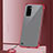 Coque Antichocs Rigide Transparente Crystal Etui Housse S03 pour Huawei Honor View 30 5G Rouge