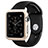 Coque Bumper Luxe Aluminum Metal C01 pour Apple iWatch 3 42mm Or