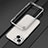 Coque Bumper Luxe Aluminum Metal Etui A01 pour Apple iPhone 13 Mini Petit
