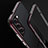 Coque Bumper Luxe Aluminum Metal Etui A01 pour Samsung Galaxy S21 Plus 5G Petit