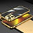 Coque Bumper Luxe Aluminum Metal Etui A02 pour Apple iPhone 13 Pro Or