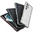Coque Bumper Luxe Aluminum Metal Etui A03 pour Samsung Galaxy S23 Ultra 5G Petit