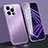 Coque Bumper Luxe Aluminum Metal Etui A05 pour Apple iPhone 13 Pro Violet