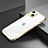 Coque Bumper Luxe Aluminum Metal Etui A06 pour Apple iPhone 13 Petit