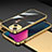 Coque Bumper Luxe Aluminum Metal Etui JL1 pour Apple iPhone 14 Plus Or