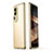 Coque Bumper Luxe Aluminum Metal Etui JZ1 pour Oppo Reno10 Pro+ Plus 5G Or