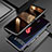 Coque Bumper Luxe Aluminum Metal Etui JZ2 pour Asus ROG Phone 3 Argent et Noir
