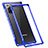 Coque Bumper Luxe Aluminum Metal Etui N01 pour Samsung Galaxy Note 20 5G Bleu