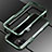 Coque Bumper Luxe Aluminum Metal Etui pour Apple iPhone 11 Vert Petit