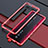 Coque Bumper Luxe Aluminum Metal Etui pour Xiaomi Redmi K20 Rouge