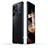 Coque Bumper Luxe Aluminum Metal Etui pour Xiaomi Redmi Note 13 Pro+ Plus 5G Bleu et Noir Petit