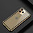 Coque Bumper Luxe Aluminum Metal Etui T01 pour Apple iPhone 11 Pro Max Or