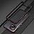 Coque Bumper Luxe Aluminum Metal Etui T01 pour Xiaomi Mi 11 5G Rouge