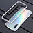 Coque Bumper Luxe Aluminum Metal Etui T01 pour Xiaomi Mi A3 Argent