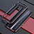 Coque Bumper Luxe Aluminum Metal Etui T01 pour Xiaomi Mi A3 Rouge