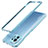 Coque Bumper Luxe Aluminum Metal Etui T02 pour Xiaomi Mi 11 5G Bleu