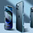 Coque Bumper Luxe Aluminum Metal Etui T03 pour Apple iPhone 12 Pro Max Petit