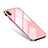 Coque Bumper Luxe Aluminum Metal Miroir Housse Etui S01 pour Apple iPhone Xs Max Rose