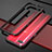 Coque Bumper Luxe Aluminum Metal pour Oppo K1 Rouge et Noir