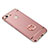 Coque Bumper Luxe Metal et Plastique avec Support Bague Anneau pour Xiaomi Redmi Note 5A Prime Or Rose Petit