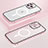 Coque Bumper Luxe Metal et Plastique Etui Housse avec Mag-Safe Magnetic Magnetique Bling-Bling LF1 pour Apple iPhone 16 Pro Max Petit