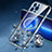 Coque Bumper Luxe Metal et Plastique Etui Housse avec Mag-Safe Magnetic Magnetique JL3 pour Apple iPhone 15 Pro Max Petit