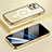 Coque Bumper Luxe Metal et Plastique Etui Housse avec Mag-Safe Magnetic Magnetique LF1 pour Apple iPhone 16 Pro Max Petit