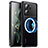 Coque Bumper Luxe Metal et Plastique Etui Housse avec Mag-Safe Magnetic Magnetique LK1 pour Xiaomi Mi 13T Pro 5G Petit