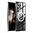 Coque Bumper Luxe Metal et Plastique Etui Housse avec Mag-Safe Magnetic Magnetique P01 pour Samsung Galaxy S25 Ultra 5G Petit