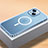 Coque Bumper Luxe Metal et Plastique Etui Housse avec Mag-Safe Magnetic Magnetique QC2 pour Apple iPhone 14 Plus Petit