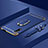 Coque Bumper Luxe Metal et Plastique Etui Housse avec Support Bague Anneau A01 pour Huawei Honor 9X Bleu