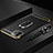 Coque Bumper Luxe Metal et Plastique Etui Housse avec Support Bague Anneau T01 pour Apple iPhone 11 Pro Max Noir