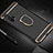 Coque Bumper Luxe Metal et Plastique Etui Housse avec Support Bague Anneau T01 pour Huawei Honor 20 Pro Noir