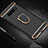 Coque Bumper Luxe Metal et Plastique Etui Housse avec Support Bague Anneau T01 pour Samsung Galaxy S10 5G Noir