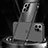 Coque Bumper Luxe Metal et Plastique Etui Housse JL3 pour Apple iPhone 13 Pro Max Noir