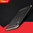 Coque Bumper Luxe Metal et Plastique Etui Housse M01 pour Huawei Enjoy 9 Noir